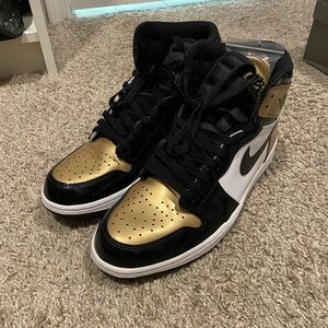 Jordan 1 Retro High NRG- Patent Gold Toe